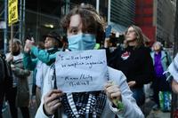 US OFF TAHI "I will no longer be complicit in genocide" -Aaron/Lily Bushnell