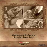 R selgestelde Chameleons will equip any item placed near them. Loading... IRL Loading SCREENS