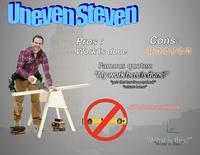 Uneven Steven Getty Images by Getty Pros: - Work is done ges by Getty In Joy Getty Imarete Cons: uneven Famous quotes: "My work here is done!" *gets that tax-free paycheck *returns home* iSt by Getty iSto ett -NO bubble levels allowed 90° "What is this?" "What is this?"