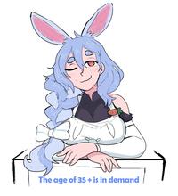 W The age of 35 + is in demand
