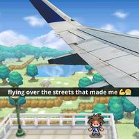 flying over the streets that made me