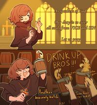 As speakers of God. Our duty is to steer all souls from VICE and SIN Let us pray DRINK UP BROS III Ë Another heavenly batch yeeeeaa Letsa good Taven beer can suck it AP