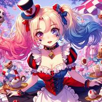 Which is also like if Alice and the Red Queen fused or something.