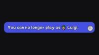 You can no longer play as Luigi. A