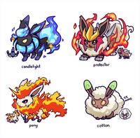 candlelight protector pony cotton マモ MAMO