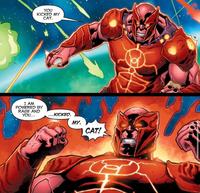 YOU KICKED MY CAT. I AM POWERED BY RAGE AND YOU... ...KICKED. MY. CAT!