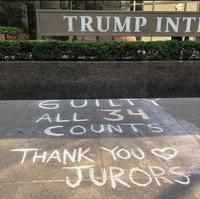 TRUMP INT GUILTY ALL 34 COUNTS THANK YOU JURORS