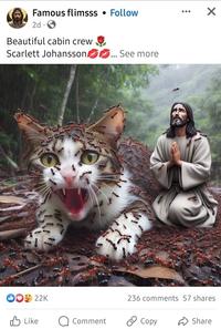 Famous flimsss • Follow 2d. Beautiful cabin crew Scarlett Johansson ... See more 22K ✓ Like Comment 236 comments 57 shares Copy Share