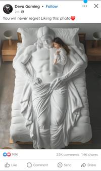 Deva Gaming Follow 2d You will never regret Liking this photo 141K Like Comment 2.5K comments 1.4K shares Send Share