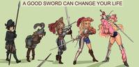 A GOOD SWORD CAN CHANGE YOUR LIFE wwwwww