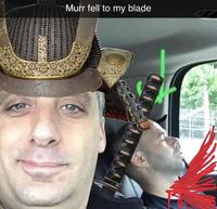 Murr fell to my blade