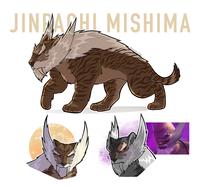 (Tekken x Animal) Jinpachi Mishima 
