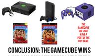 XBOX PS2 Wayton GAMECUBE GAMECUBE MATIN IN XBOX THE GUY GAME PlayStation.2 MATURE M THE GUY GAME GATHERING THE GAMECUBE DOES NOT HAVE A PORT OF THE GUY GAME CONCLUSION: THE GAMECUBE WINS