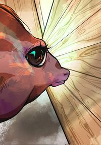 Side Eye Horse fan art 