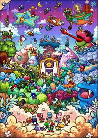 "DeviantArt source":https://www.deviantart.com/muzyoshi/art/Yoshi-and-Friends-1014623819