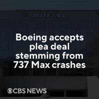BOEING Boeing accepts plea deal stemming from 737 Max crashes VISITOR EMPLOYEE OCBS NEWS Clearance B-R