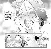 It will be mating season soon! んにゃ Making children so soon?! LET'S INCREASE THE NUMBER OF PEOPLE!