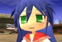 Konata Izumi in San Andreas