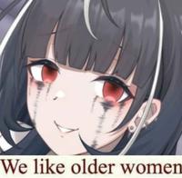 We like older women