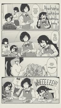 IS THAT A SALAD? YOU GOIN' VEGAN NOW? Ahahahal hahaha hahaha Chaha! HELL NAHW! THIS SALAD IS JUST WAY TOO FUNNY! HERE'S ANOTHER JOKE: "BEREAVEMENT TAX" YOU IN SOME WEIRD S--- AGAIN, HUH? WHEEEEZE!!!