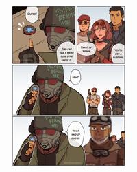 DUDES! SNITER BEHIN ME @milramemo THIS CAP HAS A WEIRD BLUE STAR SNIPER BEHIN ME UNDER IT. HUH? PICK IT UP, WISHA. YOU'LL GET A SURPRISE. BEHIN ME WHAT KIND OF SURPRI- @milramemo