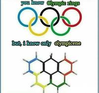 you know Olympic rings but, i know only olympicene