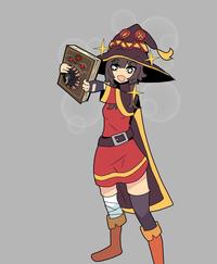 Megumin found The Bombinomicon!