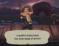 ww такие I caught a black bass! The most metal of all fish! @INSOMNIAC XAN DO NOT REPOST