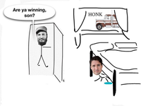 Are ya winning, son? HONK