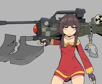 Megumin: This is what God would use to shoot somebody