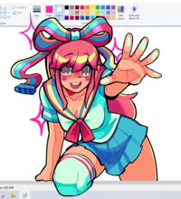 3A ✩ Outline ▾ Fill▾ ■apes ze: 405.3KB Size Color Color 2 Edit colors Edit with Paint 3D Color