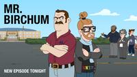 MR. BIRCHUM 田田 TEST REGHEVELY GO ROUGH RIDERS mm NEW EPISODE TONIGHT פו UNITY