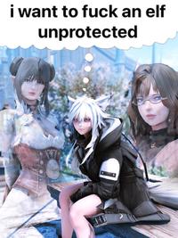 i want to f--- an elf unprotected