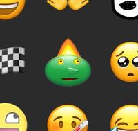 Apple's Newest Emoji in the emoji keyboard