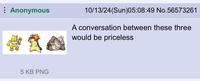 Anonymous 10/13/24(Sun)05:08:49 No.56573261 A conversation between these three would be priceless 5 KB PNG
