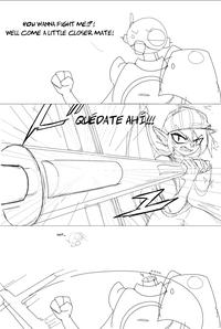 YOU WANNA FIGHT ME!?! WELL COME A LITTLE CLOSER MATE! S---... ساد QUEDATE AHI!!! zzzt...