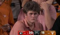 The original Angry Texas Fan or Sad Texas Fan meme showing a University of Texas at Austin student named Grant Walther who went viral in October 2024 when a screencap of him at a Texas Longhorns college "football":https://knowyourmeme.com/memes/cultures/nfl-american-football game went viral on social media in which he looked angry and sad. The Texas Fan "meme":https://knowyourmeme.com/memes/memes predominantly centered on Walther's hair which was big and unusually shaped according to internet users, similar to the "Zoomer Perm":https://knowyourmeme.com/memes/birds-nest-haircut-broccoli-haircut-zoomer-perm or the hair of Conway Twitty.