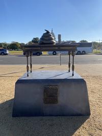 This memorial honors the brave men and women who broke Into the United States Capitol on January 6th, 2021 to loot, urinate, and defecate throughout those hallowed halls In order to overturn an election. President Trump celebrates these heroes of January 6th as "unbellevable patriots" and "warriors." This monument stands as a testament to their daring sacrifice and lasting legacy.