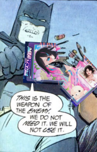 层次元的我 DIFFERENT DIMENSION A THIS IS THE WEAPON OF THE ENEMY WE DO NOT NEED IT. WE WILL NOT USE IT.