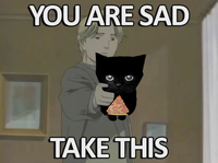 YOU ARE SAD TAKE THIS