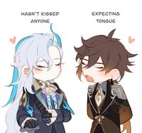 HASN'T KISSED ANYONE EXPECTING TONGUE SATOW U DOCKET REVPLOAD