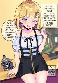 WHY ARE YOU CRYING? YOU LOOK LIKE YOU'VE SEEN A GHOST I TOLD MY FRIEND I WAS DEPRESSED ABOUT AME, SO HE CAME OVER TO MAKE ME FEEL BETTER DOO ZAB EAZ BUT I DIDN'T EXPECT THIS