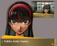 majindoodles > Yukiko looks happy. Yukiko looks happy.