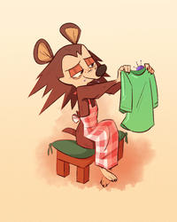 A happy Sable ^^