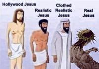 A Jojo's Bizarre Adventure meme based on the Hollywood Jesus, Realistic Jesus, Real Jesus format