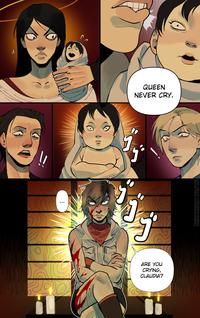 DO ... ARE YOU CRYING, CLAUDIA? 6 j QUEEN NEVER CRY. heatherchasesyou.bsky.social heatherchasesyou.tumblr.com