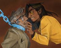 Bill Cipher and Stanford Pines Toxic Old Man Yaoi