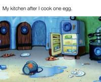 My kitchen after I cook one egg. evan 02