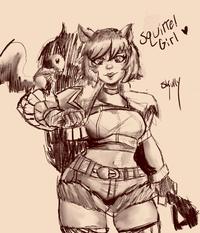 and Destiny Squirrel Girl ♥ Skully