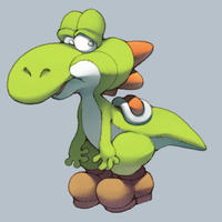 Artist's practice of rendering. From the post:
"in the previous one i colored on the flats directly, but here i separated everything. the result is cleaner but it's less fun to do process-wise. there is a happy medium somewhere... i am still trying to figure out the best way to go about rendering delicate plane changes w/o it looking too diluted."